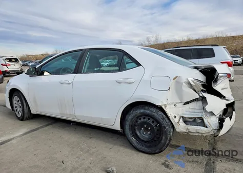 2017 Toyota Corolla L из США, поврежденный, VIN 2T1BURHE2HC748896